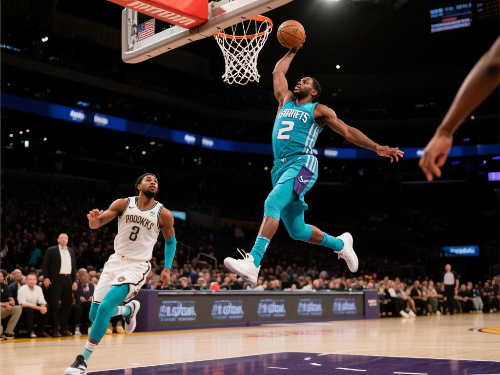 朗尼-沃克强势突破小波特，单臂暴扣点燃全场，76人拉开17分优势