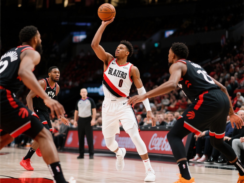 夏普狂砍36分，开拓者力克猛龙