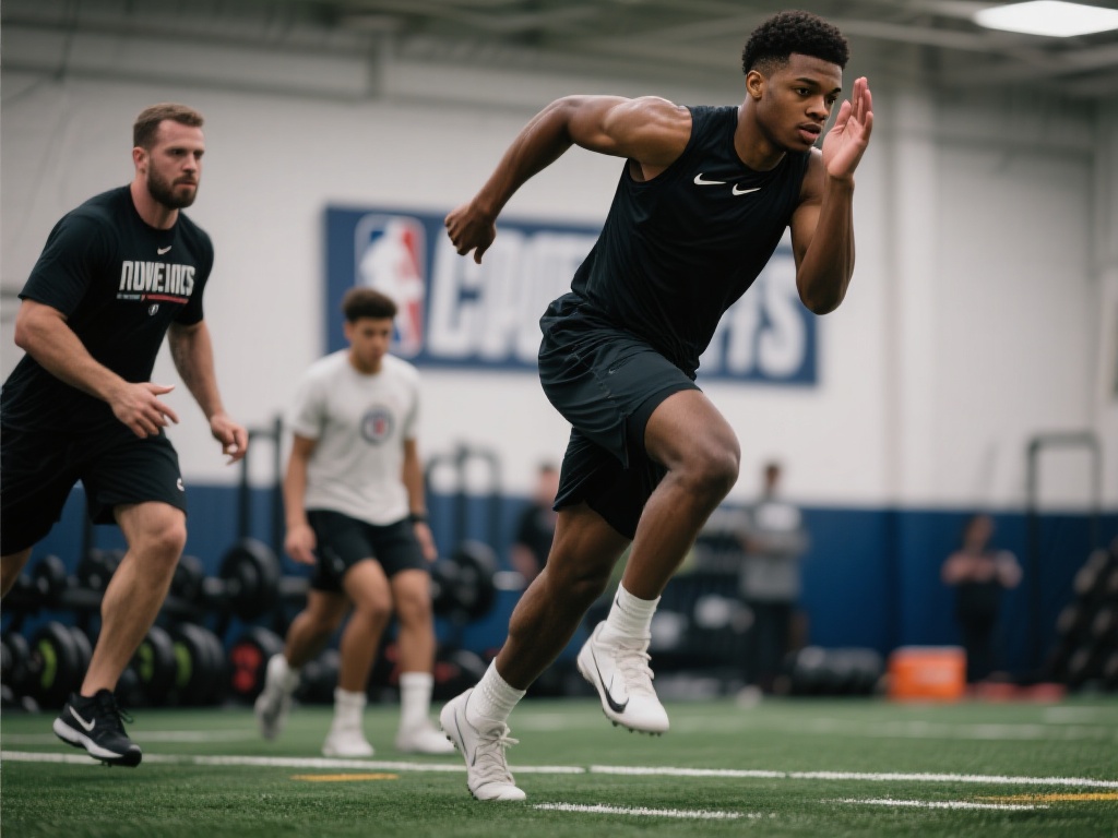 体能师分享洛夫顿力量训练日常：全力冲刺季后赛