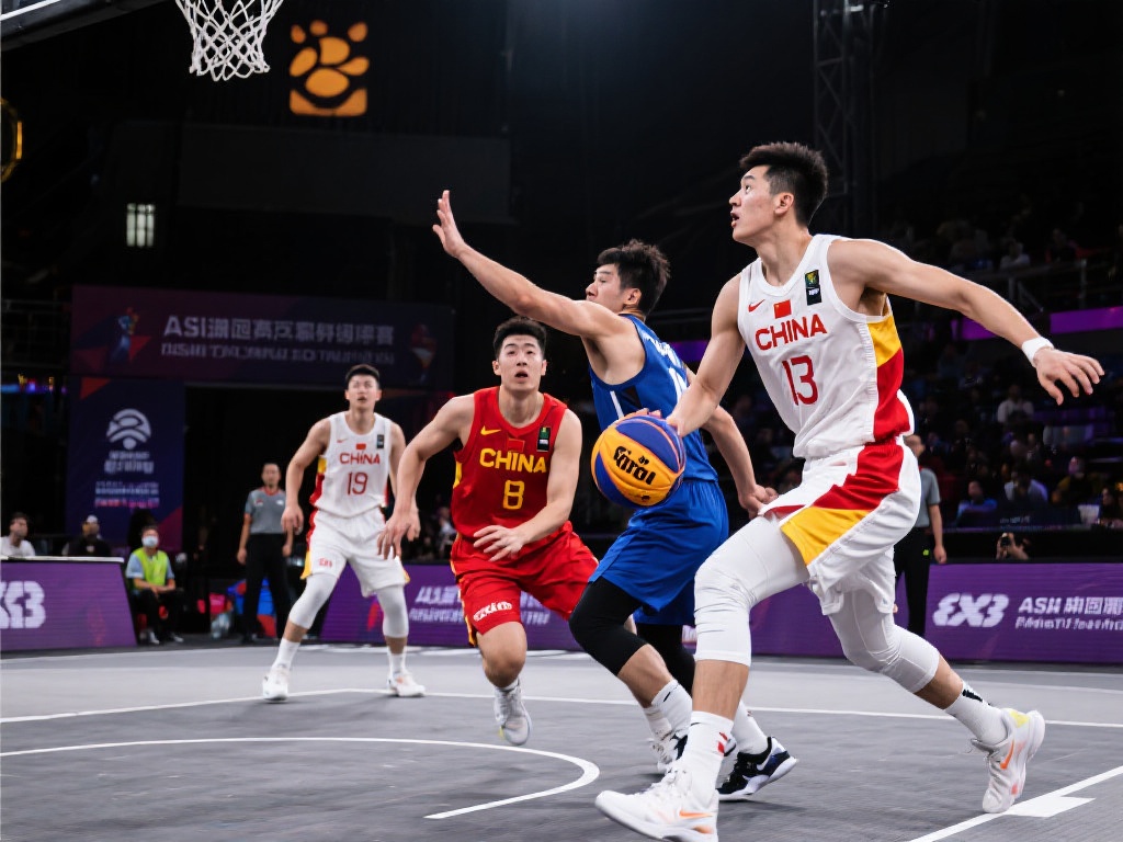 三人篮球亚洲杯：中国男队摘银 女队勇夺铜牌