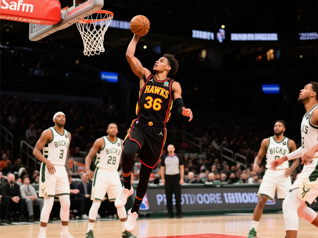 字母哥空砍31+9雄鹿不敌老鹰吞四连败