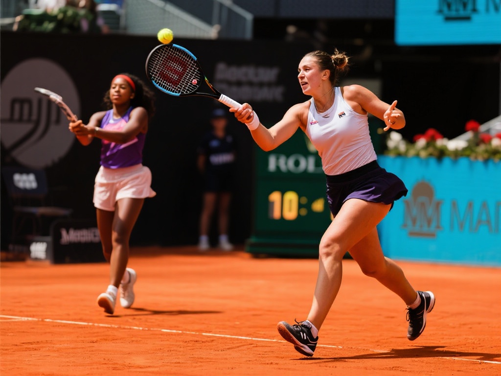 在全球网坛如火如荼的赛事中，马德里站成为