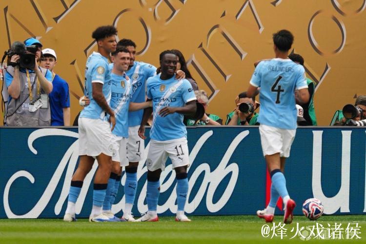 福登第12次英超远射破门，追平曼城队史并列第四